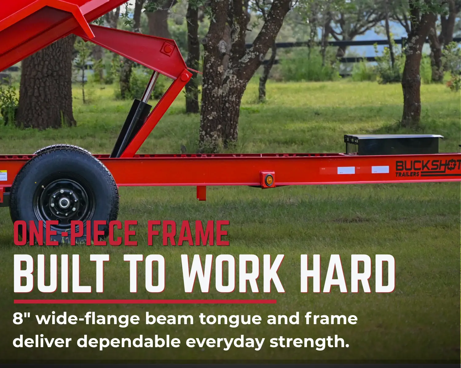 BD 212 bumper pull dump trailer built for everyday hauling