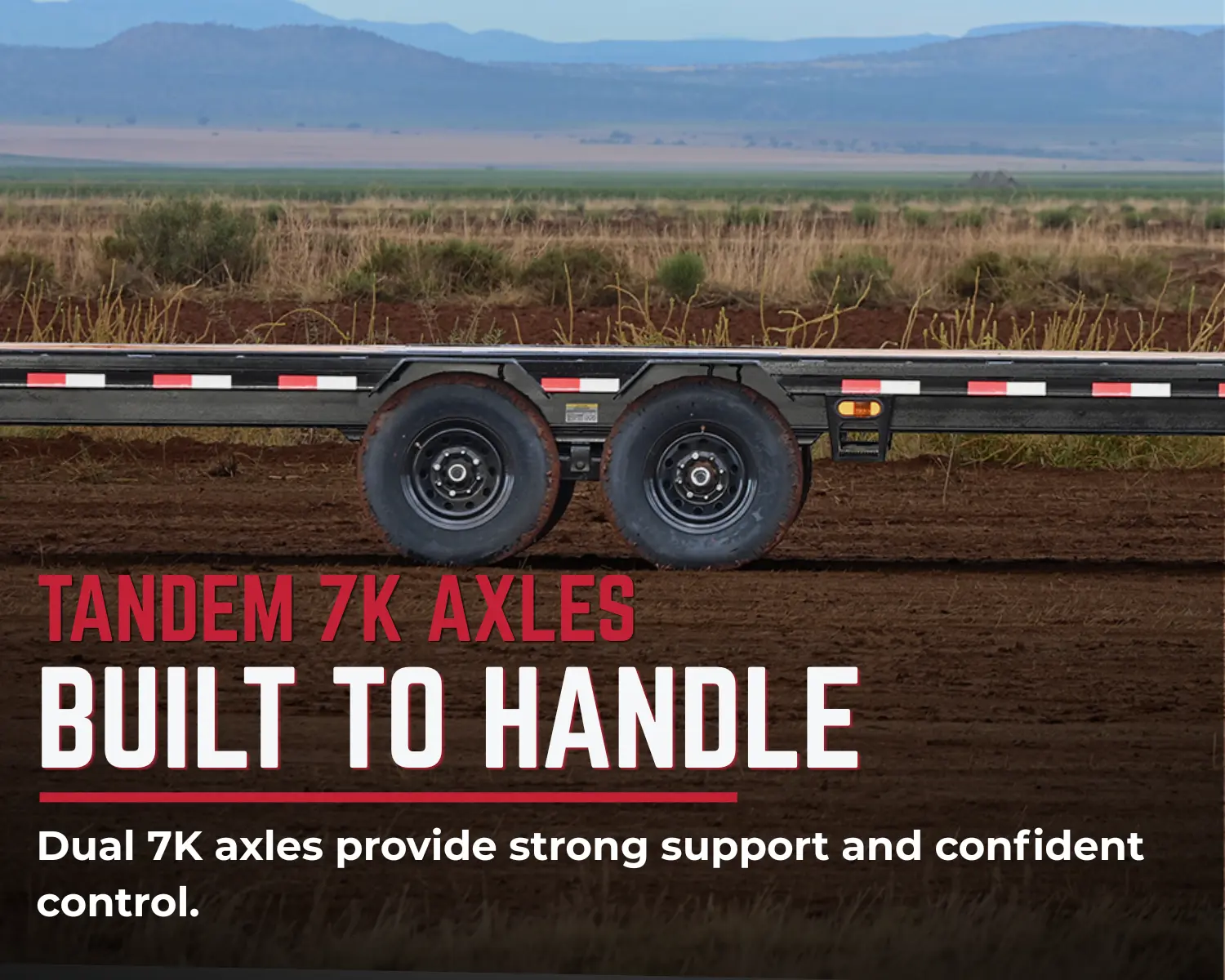 SINGLE BOLT deckover trailer equipment detail