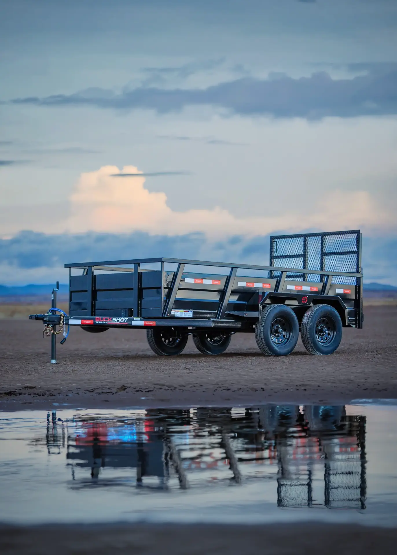 Buckshot 3L POINTER bumper pull utility trailer