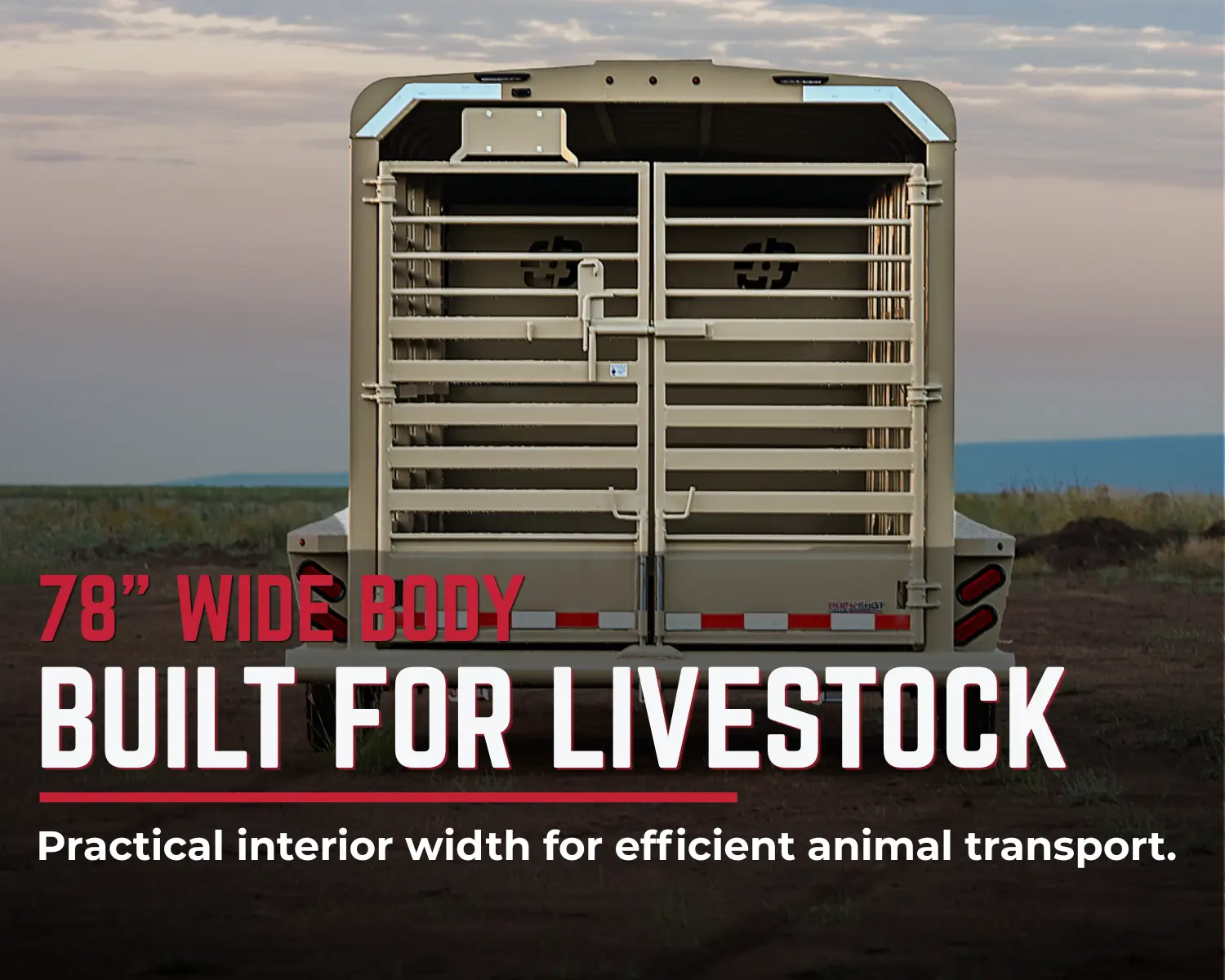 Stock Lite X side and triple axle view