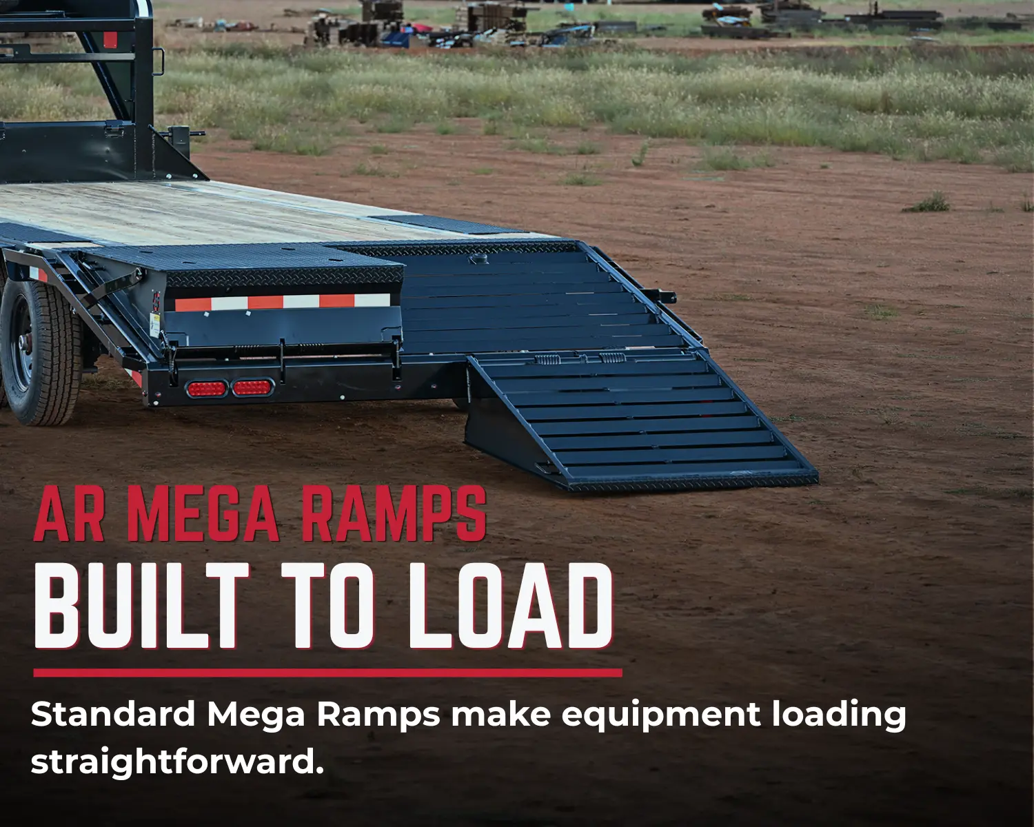 Single Bolt-R gooseneck deckover trailer product feature