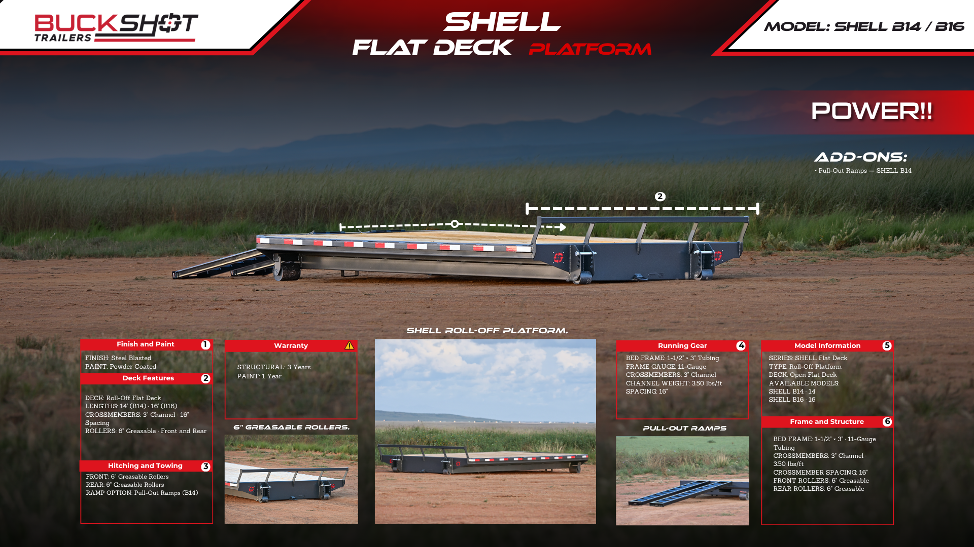 SHELL Flat Deck Brochure Preview